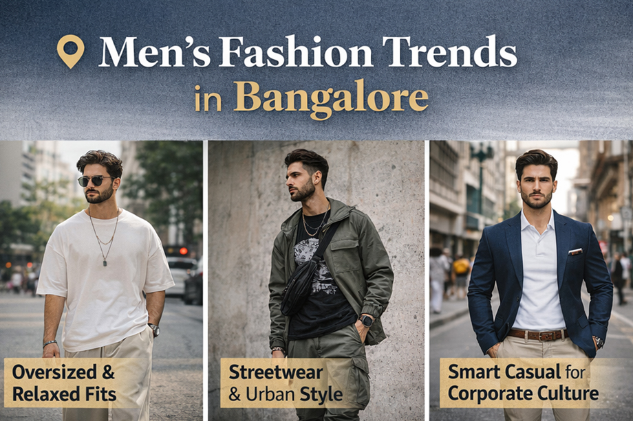 Men’s Fashion Trends in Bangalore